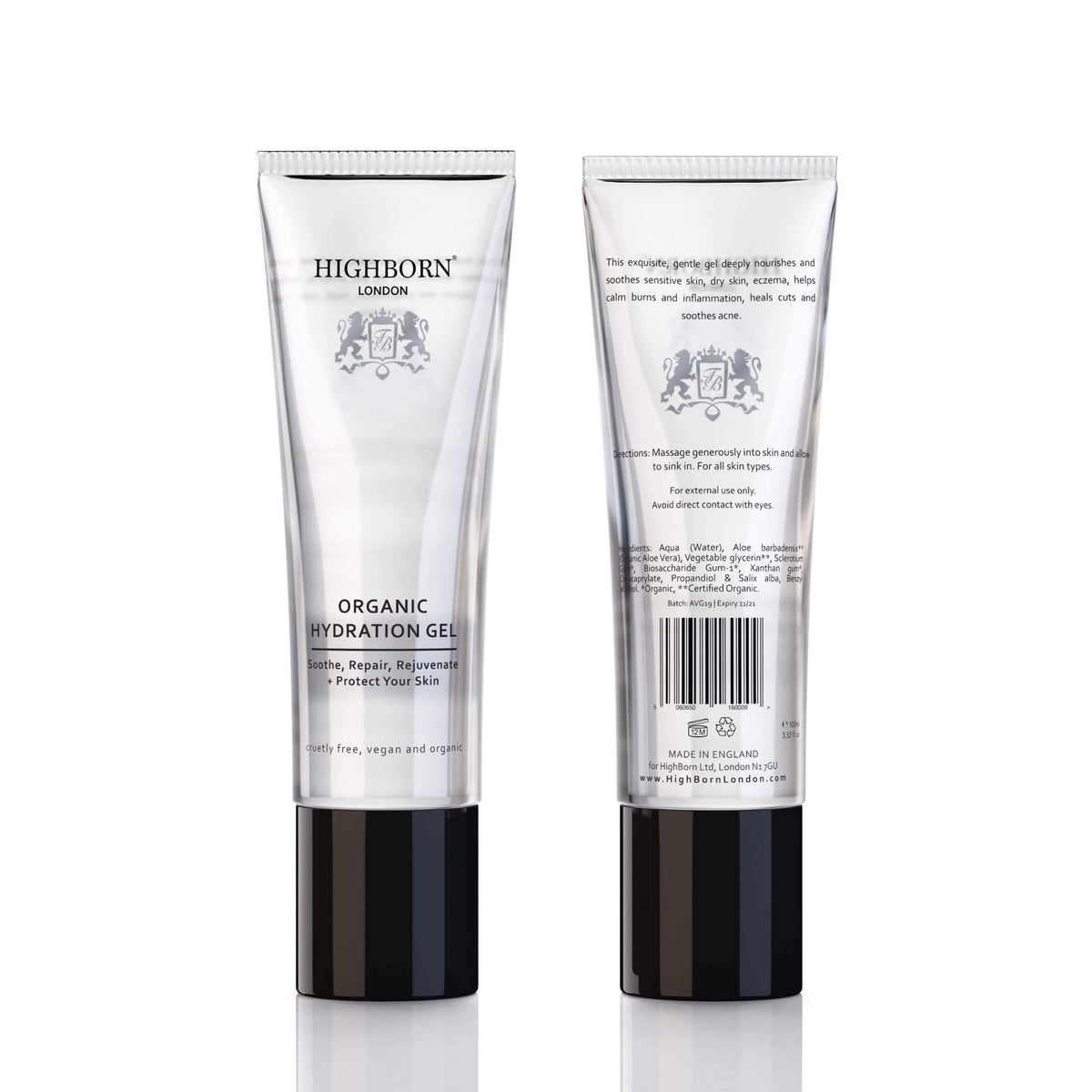 Organic Hydration Gel Moisturiser 100 ml